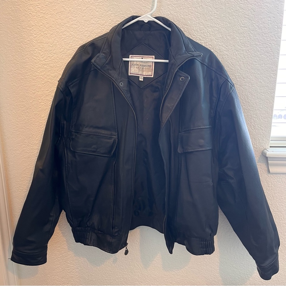 John Ashford Outdoors, Leather Jacket